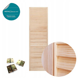 Drzwiczki ażurowe sosnowe 59,4 x 201,3 Front szuflady