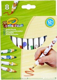 Crayola Mini Kids Kredki Ołówkowe, Wielokolorowy, Od 3