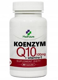 MedFuture Koenzym Q10 + witamina E, 60kaps.