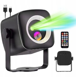Laser Disco Projektor Dyskotekowy Stroboskop Rgb Imprezowy