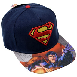 Czapka z prostym daszkiem męska DC Comics Superman