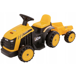 Evo Jeździk Elektryczny Z Akumulatorem Traktor Przyczepka 2+