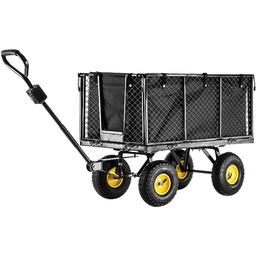 Wózek ogrodowy transportowy Bodo 450kg czarny