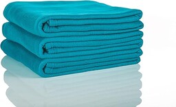 Glart Oeko-Tex koce polarowe, zestaw 3 sztuk, kolor