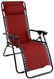 PATIO Fotel ogrodowy Relax Bordowy