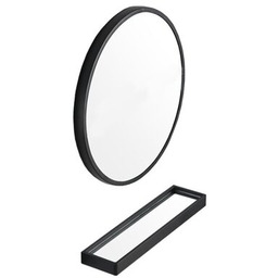 MUFART Lustro z półką 15099 średnica 80 cm