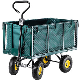 Wózek ogrodowy transportowy Bodo 450kg zielony