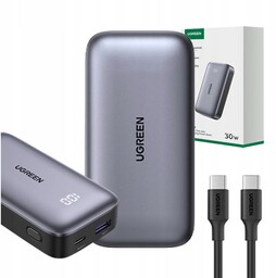 Ugreen Powerbank 10000MAH Nexode Usb Usb-c 30W Pd
