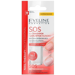 Eveline Nail Therapy Professional, odżywka wzmacniająca dla kruchych