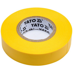 Yato Taśma elektroizolacyjna 15mmx20mx0,13mm; żółta YT-81594