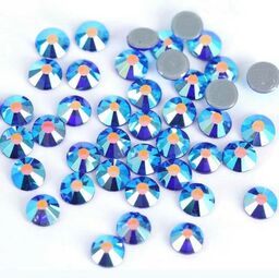 Cyrkonie do paznokci szklane ss5 sapphire ab ok.50