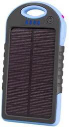 Powerbank Tracer Solar Mobile Battery 5000 mAh niebieski