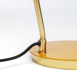 KARE Lampa stołowa design Demi, żółty / pomarańczowy,