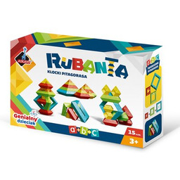 ASKATO Klocki plastikowe Rubanta Klocki Pitagorasa 119397