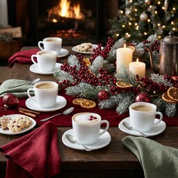 Filiżanki do kawy Serwis kawowy na 12 osób