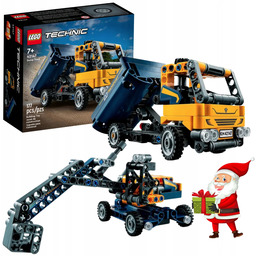 Klocki Lego Technic Wywrotka Dźwig Koparka 2W1 Ciężrówka