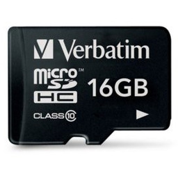 Karta pamięci MicroSDHC Verbatim 16GB Class 10