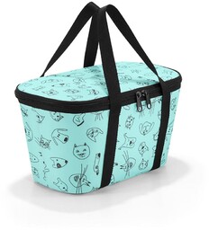 Reisenthel Torba Coolerbag XS (miętowy) Kids Cats and