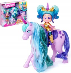 Kookyloo Rainbow Unicorn Aurora Laleczka Lalka Akcesoria Prezent
