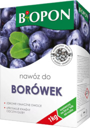 Nawóz do borówek Biopon granulat 1kg.