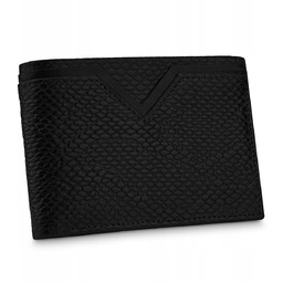 Betlewski, Skórzany portfel, pionowy, męski, czarny