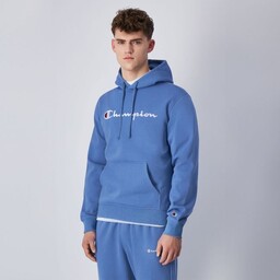 Champion Bluza Big Logo Fleece Blue