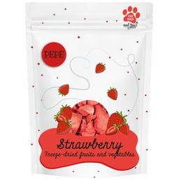 Paka Zwierzaka Przysmak Liofilizowany Lio PEPE Strawberry Truskawka