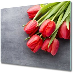 Deska do krojenia Czerwone tulipany