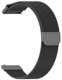 Bransoleta magnetyczna mesh GRAViTY 22mm czarna
