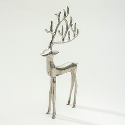 Figurka Silver Deer I 36 cm, 17x4x36 cm