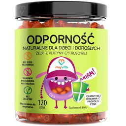 MyVita Odporność Naturalne żelki dla dzieci i dorosłych,
