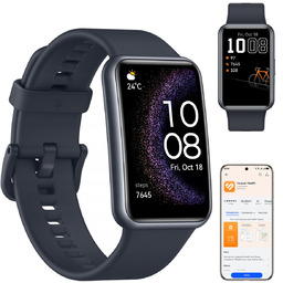 Smartwatch HUAWEI WATCH FIT SE zegarek GPS czarny