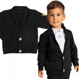 Marynarka Dziecięca z dzianiny bawełnianej chłopiec 104