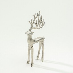 Figurka Silver Deer II 19 cm, 10x3x19 cm