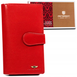 Portfel czerwony Peterson [DH] PTN 2519-BO