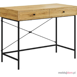 Biurko B11-FX Dąb naturalny + czarny