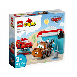 Lego Duplo 10996 Zygzak McQueen i Złomek Myjnia