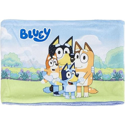 Bluey Unisex dziecięcy ocieplacz na szyję kominiarka, niebieski,