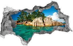 naklejka fototapeta 3D widok Tropikalna wyspa