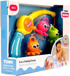 Tomy, zabawka do kąpieli Wędka na ośmiorniczki, E73103