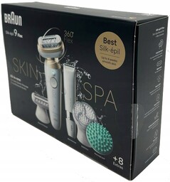 Wodoodporny Depilator Braun 9-481 3D 50 Minut Etui