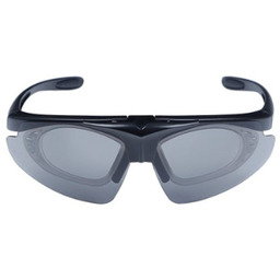 Okulary strzeleckie Wosport Black - 3 wymienne wizjery,