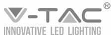 Oprawa Ogrodowa LED V-TAC Wbijana Solarna Zestaw 3x1.2W