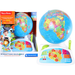 Clementoni, interaktywny Eduglobus, premium
