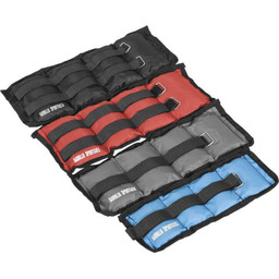 Gewichtsmanschetten 2x0,5KG,1KG,1,5KG,2KG Set 10 kg