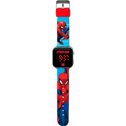 Zegarek Led Kids Euroswan SPD4987 Spiderman Kalendarz Cyfrowy