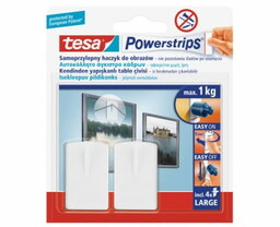 Tesa Haczyk Samoprzylepny POWERSTRIPS 2 szt. do obrazów,