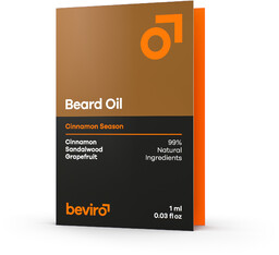 Beviro Cinnamon season beard oil - Olejek