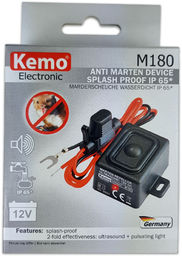 KEMO M180 odstraszacz samochodowy WODOODPORNY 12V