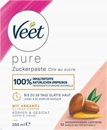 Veet PURE cukrowa pasta do depilacji z olejkiem